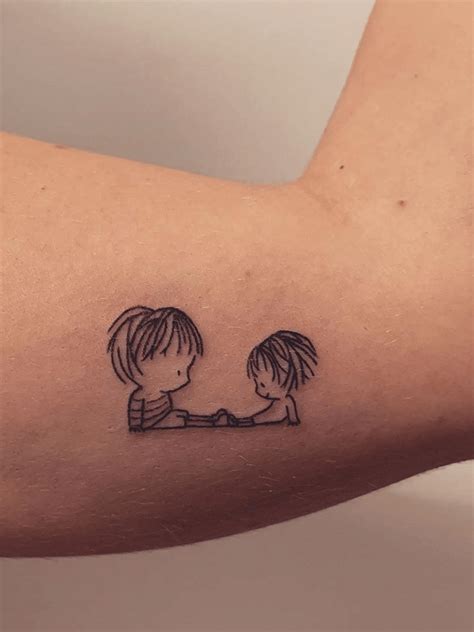 idee tatouage frere|Tatouage frère et soeur